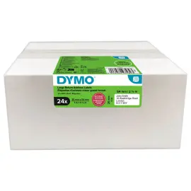 24 Rouleaux de 500 &eacute;tiquettes LW 25x54mm - Dymo photo du produit