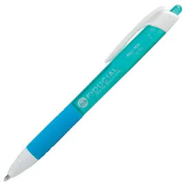 Stylo bille r&eacute;tractable Fiducial Grip - Ecriture moyenne photo du produit