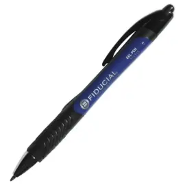 Stylo bille gel r&eacute;tractable - Grip - Ecriture moyenne - Bleu - Fiducial photo du produit