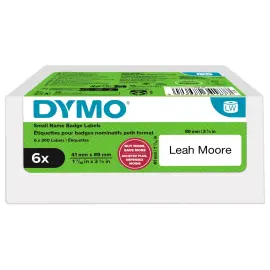 6 Rouleaux de 300 &eacute;tiquettes - 41 x 89 mm - DYMO photo du produit