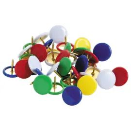 100 Punaises gain&eacute;es - assortis photo du produit