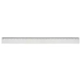 R&egrave;gle de bureau simple en plastique - 50 cm photo du produit