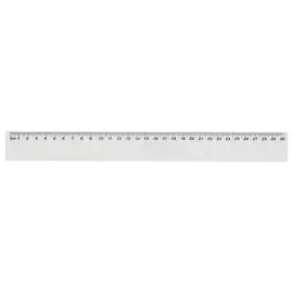 R&egrave;gle de bureau simple en plastique  - 30 cm photo du produit