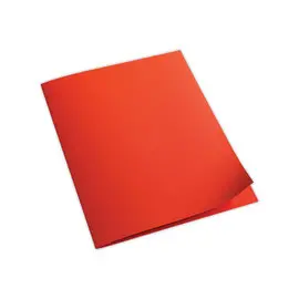 100 Chemises cartonnées colorées - Rouge - FIDUCIAL photo du produit