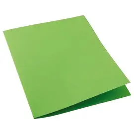 100 Chemises cartonnées colorées - Vert - Fiducial photo du produit
