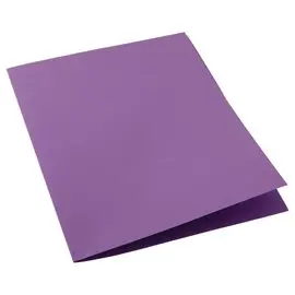100 Chemises cartonnées colorées - Violet - FIDUCIAL photo du produit