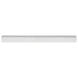 R&egrave;gle de bureau simple en plastique  - 40 cm photo du produit