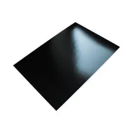 100 Couvertures brillantes pour reliure A4 Glossy - Noir - FELLOWES photo du produit