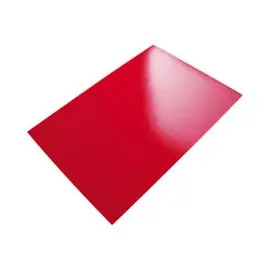 100 Couvertures brillantes pour reliure A4 Glossy - Rouge - FELLOWES photo du produit