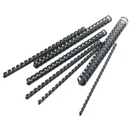 100 Reliures rondes en plastique - &Oslash; 6 mm - noir - Access photo du produit