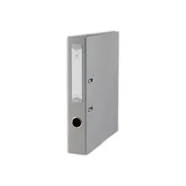 Classeur à levier - Dos 5 cm - Gris - FIDUCIAL photo du produit