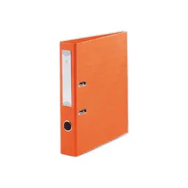 Classeur à levier - Dos 5 cm - Orange photo du produit