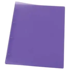 Classeur translucide coloré 4 anneaux, dos 2 cm - Violet - FIDUCIAL photo du produit