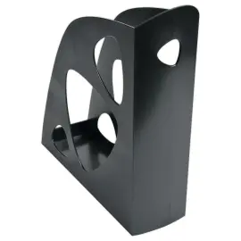 Porte-revues opaque - Dos 7,7 cm - Noir - Fiducial photo du produit