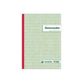 Manifold autocopiant  imprimé Commandes -A4- Foliotage 50/3 - EXACOMPTA photo du produit