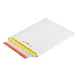 20 Pochettes d'expédition carton rigide blanc 21x26.5 cm photo du produit