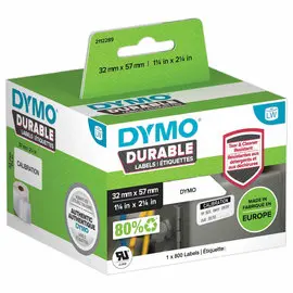 rouleau de 850 étiquettes DYMO Durable LW multi-usages - 57 x 32 mm photo du produit