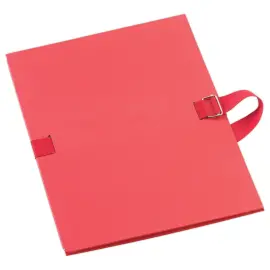 Chemise extensible &agrave; rabat et sangle rouge - Fiducial photo du produit