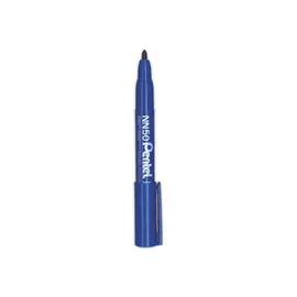 Marqueur ind&eacute;l&eacute;bile NN50 - Pointe ogive - Bleu - PENTEL photo du produit
