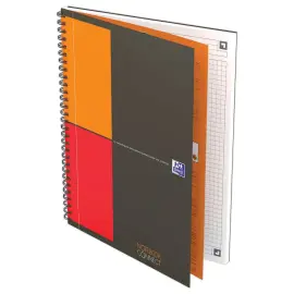 Cahier spirale Notebook B5, 5x5, 160 pages, Oxford International photo du produit