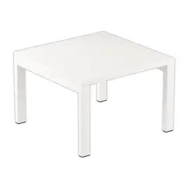 Table basse EASYDESK 60x60 cm blanc photo du produit