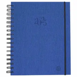 Agenda journalier  Naputra - 18x22,5 cm - Bleu - Janvier à décembre - EXACOMPTA photo du produit