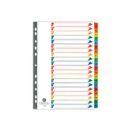 Jeu d'intercalaires numériques format A4 - 20 onglets  - Fiducial photo du produit