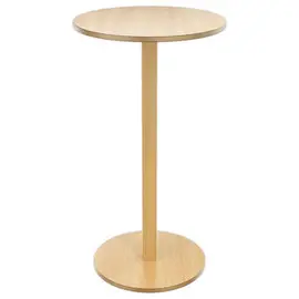 Table haute WOODY ronde 60 cm - hêtre photo du produit