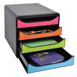 Module de classement 4 tiroirs Big boxEXACOMPTA photo du produit