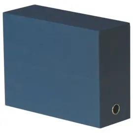 Bo&icirc;te de transfert toil&eacute;e dos 12 cm - bleu fonc&eacute; - Oxford photo du produit