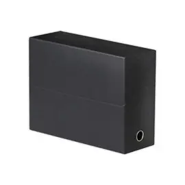 Boite de transfert - Toilée - Dos 12 cm - Noir - OXFORD photo du produit