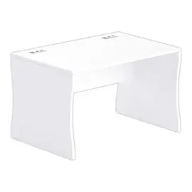 Bureau BUDAPEST 120 x 80 blanc photo du produit