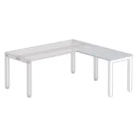 Retour BRUXELLES 98 x 60  gris - piedsblanc photo du produit