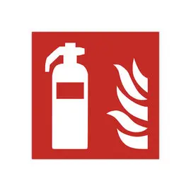 Adhésif sol anti-dérapant danger extincteur photo du produit