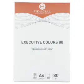 Ramette de 500 feuilles papier couleurs vives A4 Executive Colors - Orange - FIDUCIAL photo du produit