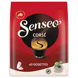 40 Dosettes de café Corsé - SENSEO photo du produit