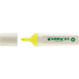 Surligneur E24 - Pointe large - Jaune - Edding photo du produit