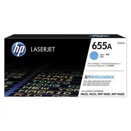 HP 655A CF451A toner cyan photo du produit
