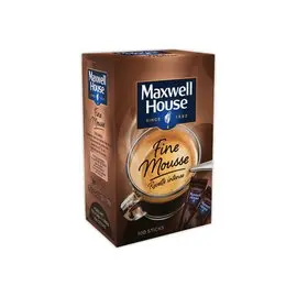100 Sticks de café soluble Fine Mousse - MAXWELL HOUSE photo du produit