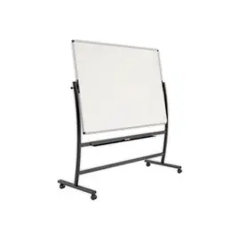 Tableau blanc pivotant et mobile effaçable à sec 120 x 150 cm photo du produit