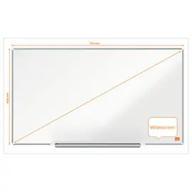 Tableau blanc magnétique - 71 x 40 cm - Impression Pro - NOBO photo du produit