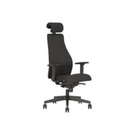 Si&egrave;ge de bureau synchrone Viden - Tissu - Noir photo du produit