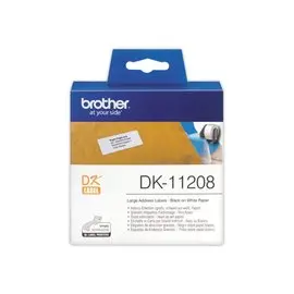 Rouleau d'étiquettes QL BROTHER 38x90mm 400 étiquettes DK11208 photo du produit