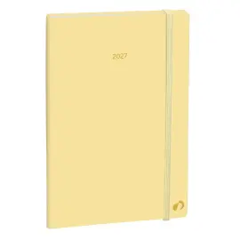 Agenda semainier QuoVadis MINISTRE COLOR ML Pastel - 16x24 - Vanille photo du produit