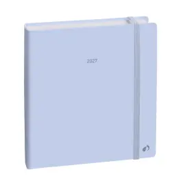 Agenda semainier EXECUTIF COLOR ML Pastel - 16x16 cm - Bleu- D&eacute;cembre &agrave; d&eacute;cembre - QUO VADIS photo du produit
