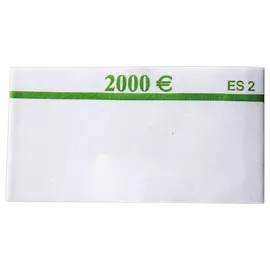 Sachet de 500 Bracelets papier pour 20 billets de 100 euros après mai 2019 photo du produit