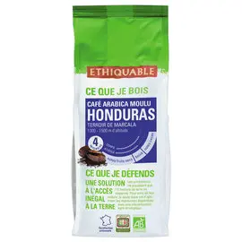 Café moulu biologique Honduras - 250 g - ETHIQUABLE photo du produit