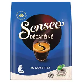 40 Dosettes de café Senseo® décaféiné - SENSEO photo du produit