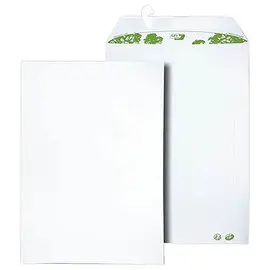 250 Pochettes blanches - 229x324 mm - sans fenêtre  - 90g - GPV photo du produit