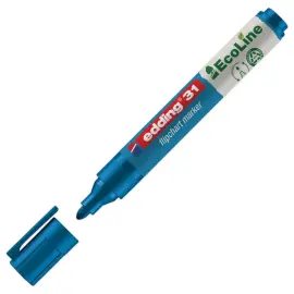 Marqueur pour chevalets Ecoline - E31 - bleu - EDDING photo du produit